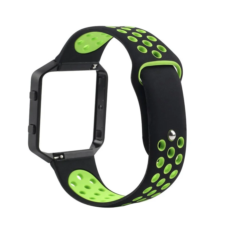 FOHUAS для Fitbit Blaze полосы мягкий силиконовый сменный спортивный ремешок для Fitbit Blaze Смарт фитнес часы без рамки