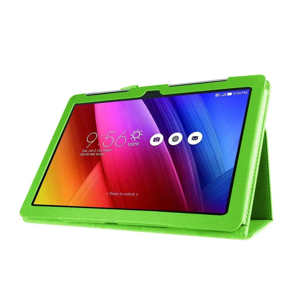 Для Asus ZenPad 10/Z300 Z300C Z300CL Z300CG Z300M Z301 Z301ML 10," дюймовый планшетный чехол откидной держатель из искусственной кожи чехол с автоматическим включением