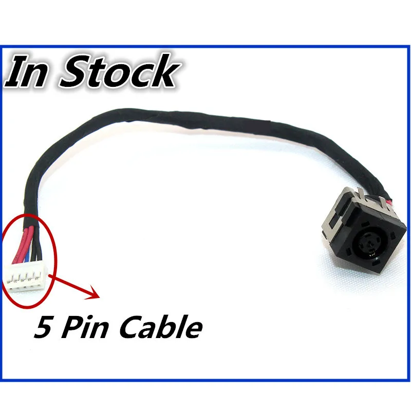 

New Laptop DC Power Jack Cable Charging Connector Port Wire Cord For Dell Inspiron 14 7447 14-7000 P55G001