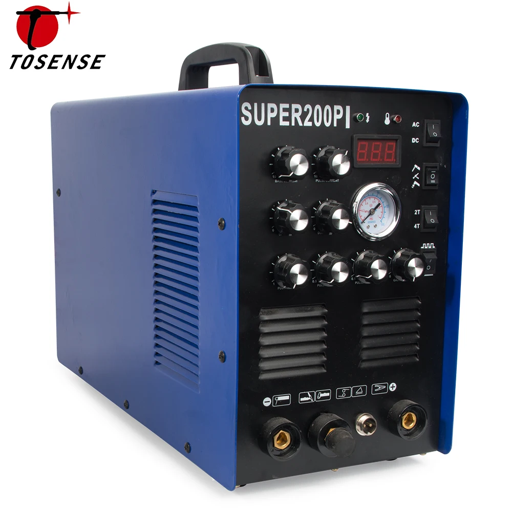IGBT импульсный TIG/MMA алюминиевый сварочный аппарат 200A AC/DC 7 в 1 Milti-function сварочное оборудование 50A плазменный резак, сварочный аппарат