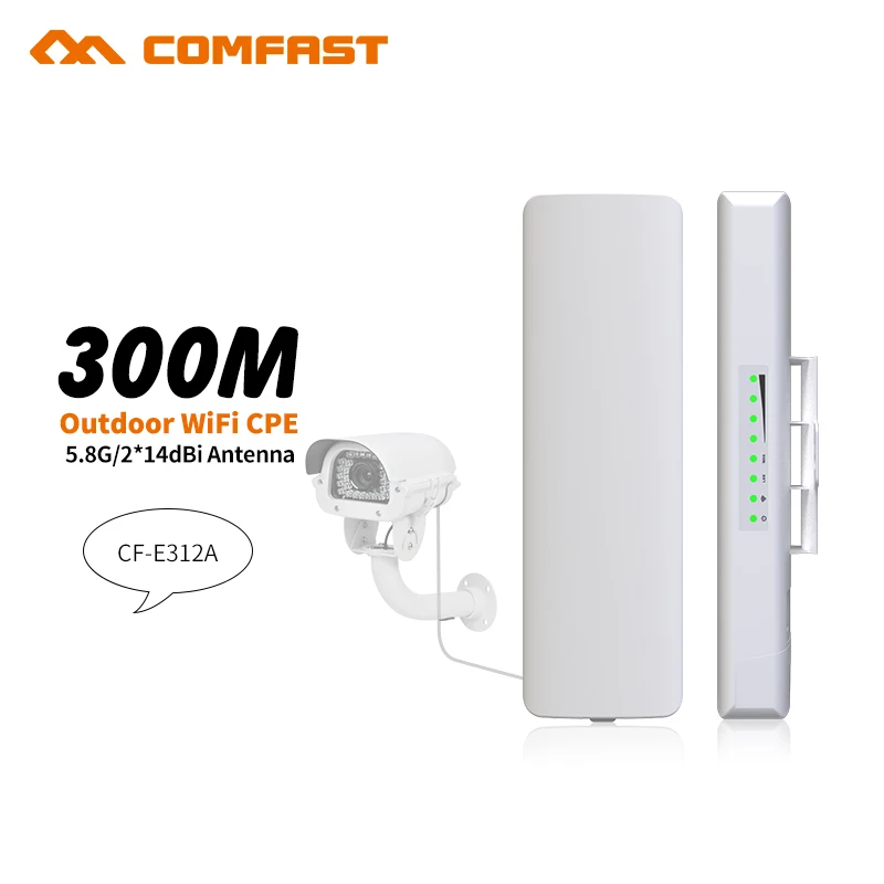 

4pcs 300Mbps 5.8Ghz outdoor wirelesss Access Point AP/wifi repeater long range wifi transmission and receiving wireless bridge