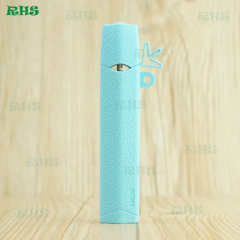 2 шт RHS Smok Infinix силиконовый защитный чехол кожаный чехол щит наклейка обёрточная Изысканная - Цвет: Tiffany blue
