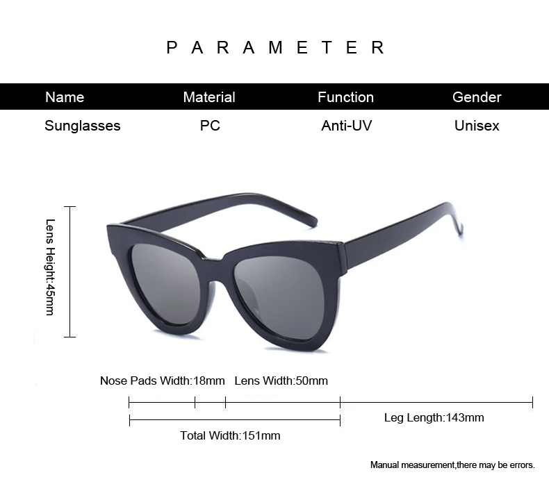 Черная оправа, винтажные Квадратные Солнцезащитные очки кошачий глаз, женские брендовые дизайнерские градиентные солнцезащитные очки большого размера, женские солнцезащитные очки UV400