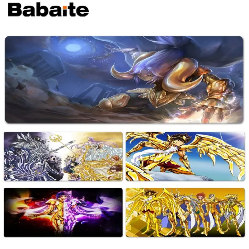 

Babaite Saint Seiya Large Mouse pad PC Computer mat Size for 30x70x0.2 Gaming Mousepads