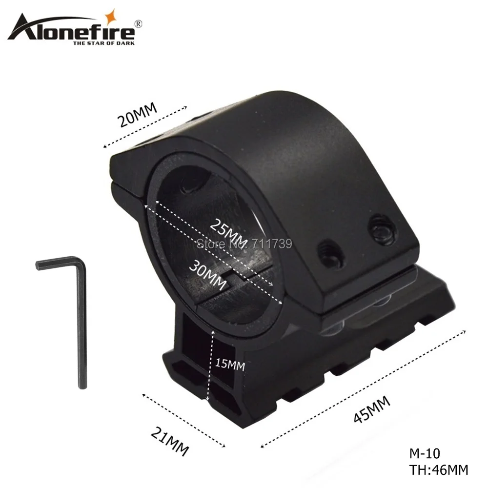 AloneFire M-10 прицел цилиндрическое крепление " /25 мм 30 мм переходное кольцо 21 мм Уивер Пикатинни пистолет Охота Аксессуары