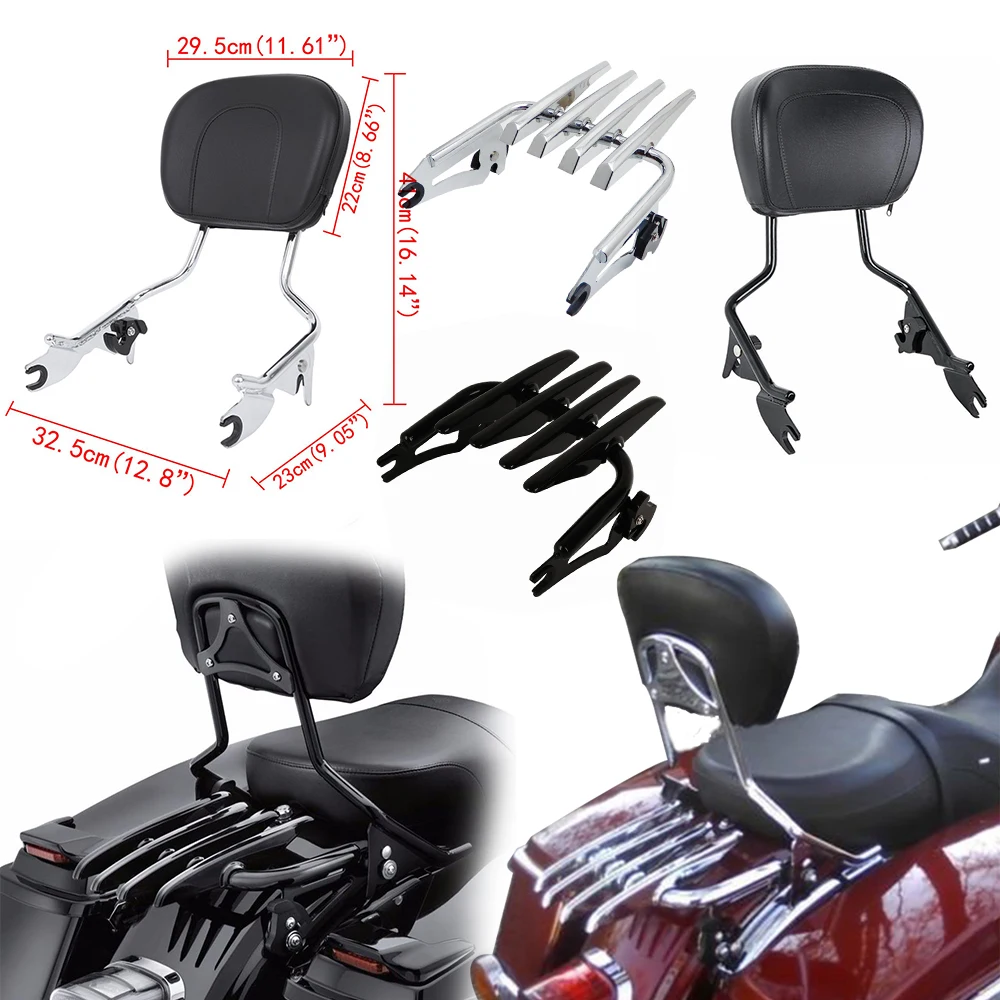 For Harley Touring Road King Street Glide Electra Glide Detachable