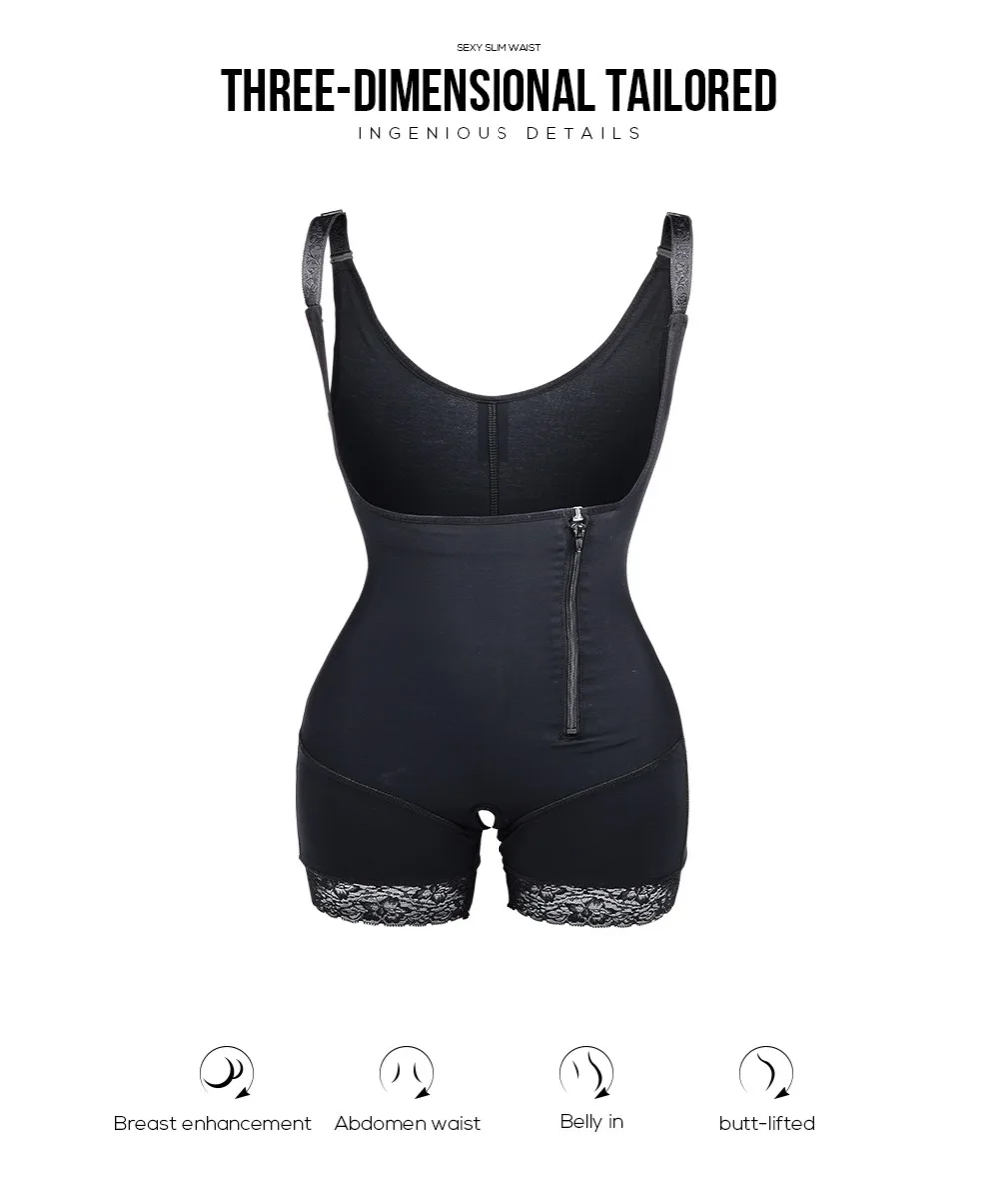 yummie shapewear body shaper  latex shapewear women butt lifter tummy control shaper slimming underwear girdle butt enhancer stomach shaping spanx bodysuit