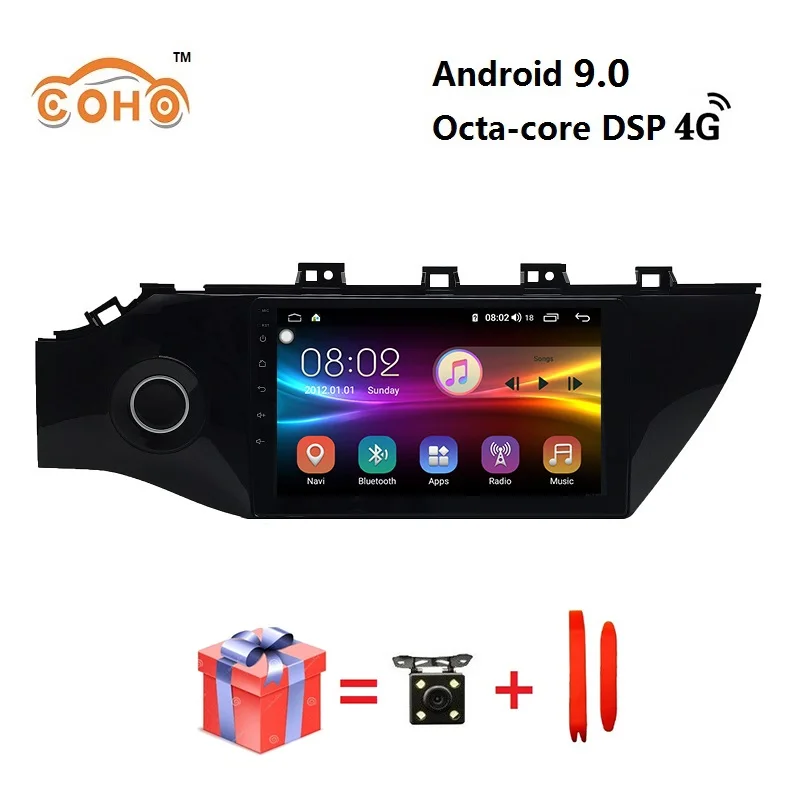 

RIO 4 Android 9.0 8-core 4+64G navegador multimidia radio 1din car gps for 2017 KIA RIO 4