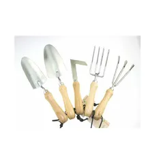 Набор садовых инструментов из нержавеющей стали цветок посадки маленькая вилка из нержавеющей стали файл