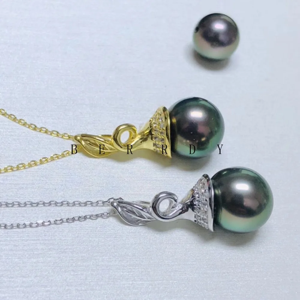 925 серебряный жемчуг подвеска c креплением кулон выводы и компонент для большой Эдисон ювелирные изделия запчасти фитинги для женщин