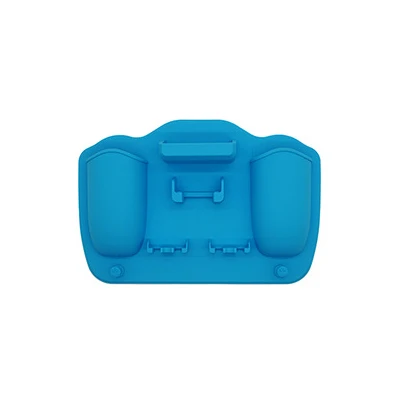 Мощный силиконовый держатель для зубных щеток, настенный подвесной держатель для зубной пасты и бритвы - Цвет: Синий