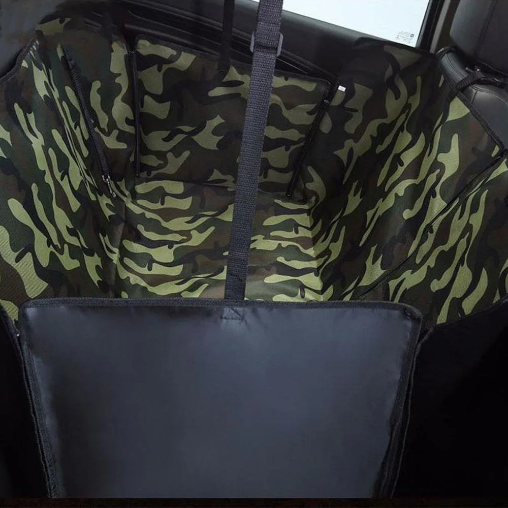 Skup Dropshipping Pet Dog Carrier tylne siedzenie samochodu pokrywa Cat Carrier Cover przenośna tkanina Oxford wodoodporne artykuły dla psów akcesoria