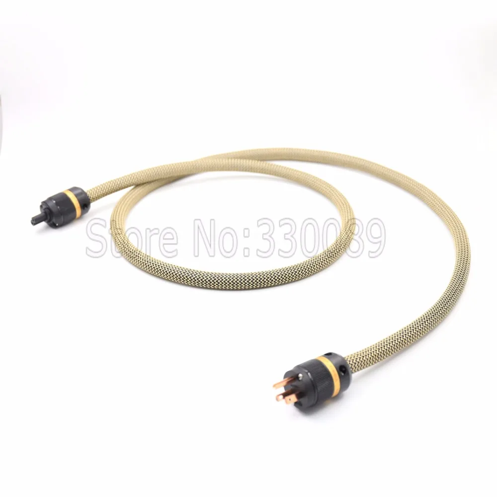 

Siltech SPX-28 pure Copper silver plated Cable figure 8 C7 IEC Plug pure copper US version connector plug