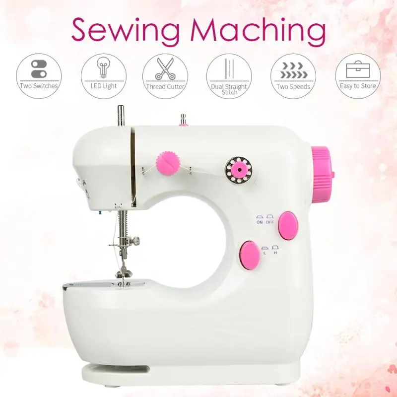 Portable Electric Handheld Sewing Machine Dual Speed Adjustment AC100