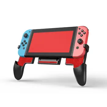 

Black Adjustable Foldable Ergonomic Handgrip Gripstand Handle Bracket Holder for Nintend Switch NS Accessories