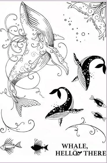 

Shark Transparent Clear Stamp for DIY scrapbooking seal Card Making C78