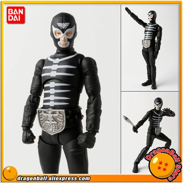 Japan Anime Masked Rider Original BANDAI Tamashii Nations S.H. Figuarts / SHF Action Figure - Shocker Combatman (Bone) japan anime street fighter original bandai tamashii nations shf s h figuarts action figure chun li