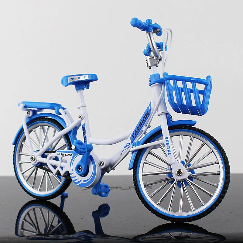 

2018 new 1:10 Creative Alloy Diecast Model bicycle Sliding Collection Toys Mini simulation bicycle for children kids