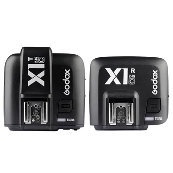 

GODOX X1C TTL Camera Shutter Release Flash Trigger 1/8000s HSS 32 Channels 2.4G Wireless LCD Strobe Trigger Transmitter Receiver