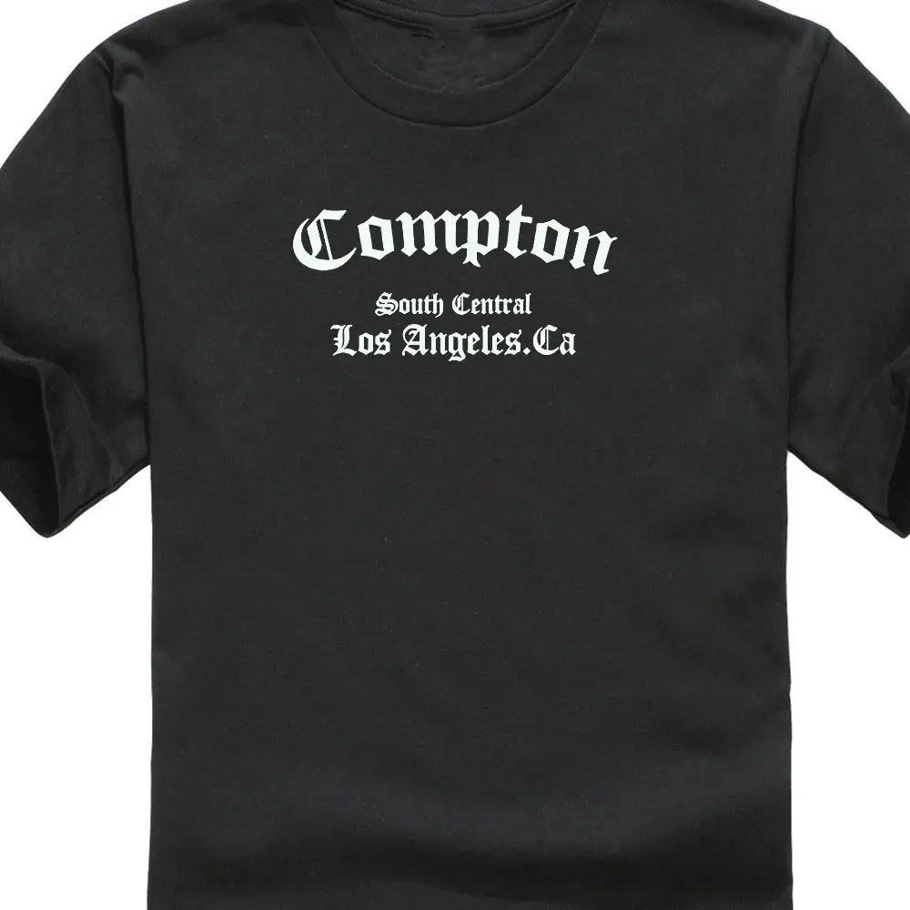 

Printed Round T Shirt Cheap Price Crew Neck Men Casual Short Compton South Central Straight Outta Los Angeles Tee Shirts