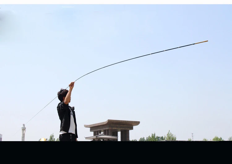11-7.2M Stream Carbon Fiber Telescopic Fishing Rod Ultra Light Carp Fishing