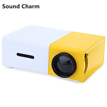 

Sound Charm YG300 Mini LED Video Portable Home Protector With HDMI USB Audio TF Card Ports