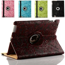 Дизайнерский 360 Вращающийся Чехол для мобильного телефона из искусственной кожи с рисунком винограда для ipad mini3 mini2 mini