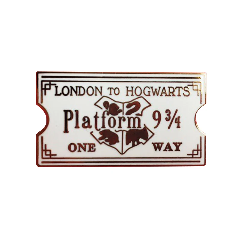 

Hogwarts express ticket Pin