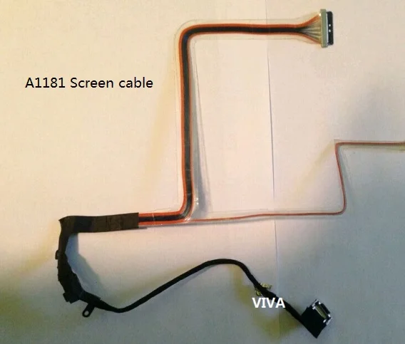 Original  A1181 LCD Display Line Screen Flex Cable For Apple MacBook Air   A1181 laptop 