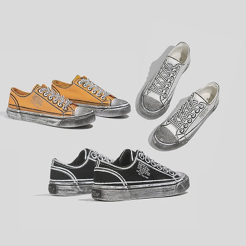 

2019 wipe dirty canvas shoes women's shoes spring new Korean students wild low to help flat shoes tide.