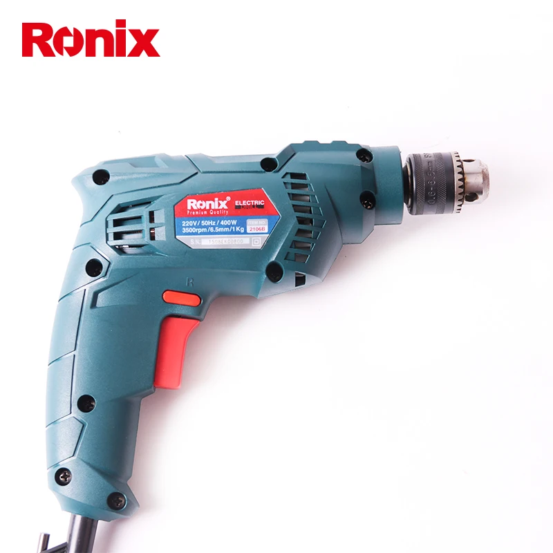 

Ronix High Quality 6.5mm Electric Drill Machine Electric Tool Model 2106B