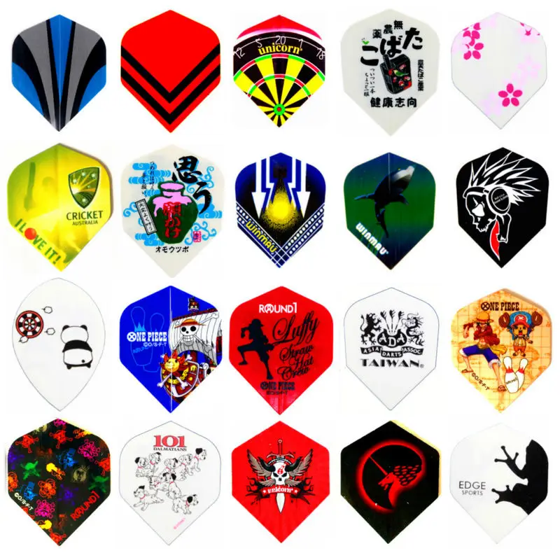 Free Shipping New Good 60 pcs/1 set Darts Flights 20 kinds Different