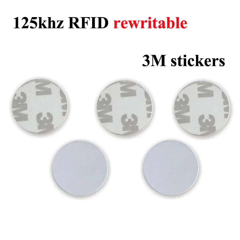 125 кГц RFID метка для записи наклейки Смарт маркер T5577 бесконтактные карты перезаписываемая ПВХ-доска клейкой ленты 3м слипчивый ярлык для RFID