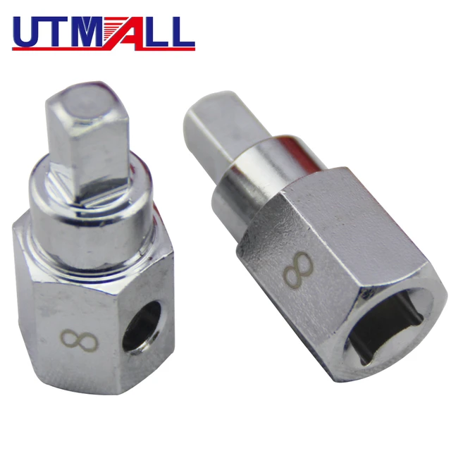 Bouchon de vidange d'huile carré de 8mm, outil clé pour Renault, Citroen,  Peugeot - AliExpress