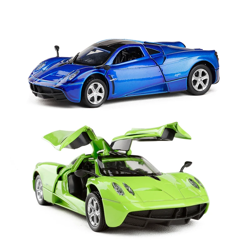 

1/32 Diecast Car Model Pagani Zonda Scale Diecasts & Toy Vehicles With Pull Back Light Sound For Kids Birthday Gift V051