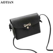 AOTIN Винтаж лук маленькие сумки для женщин Вечерний Клатч дамы мобильный кошелек плеча Сумка через плечо A30