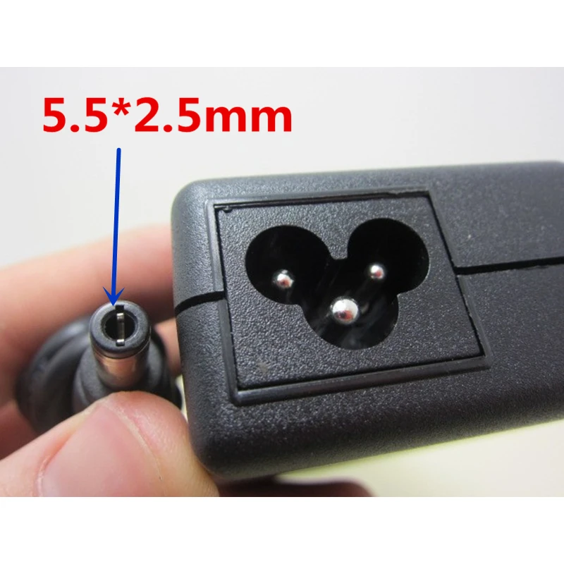 HSW 19V 3.42A 5.5X2.5mm ноутбук Зарядное устройство AC адаптер Питание для Toshiba c655 C660 L300 L450 L500