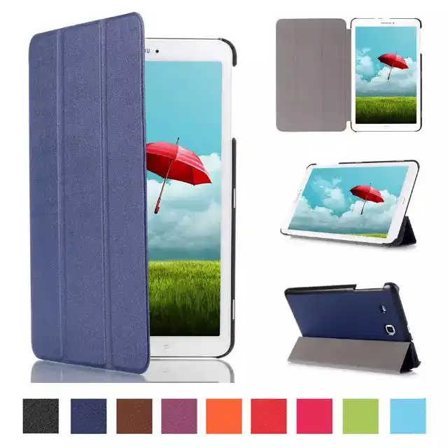 Новый роскошный модный кожаный чехол для Samsung 9 6 &quot Чехол планшета Galaxy Tab E T560 T561 с