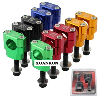 

XUANKUN Modified Handlebar Carts Modified To Change The Direction Of The Card Holder CNC Material 28mm Clamp Seat