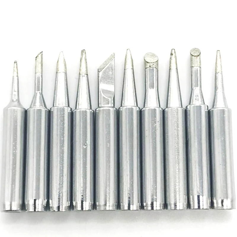 Electric Replaceable Soldering Iron Tips 900M-T Series For Hakko Soldering Rework Station Best Price High Quality 12Pcs/Set