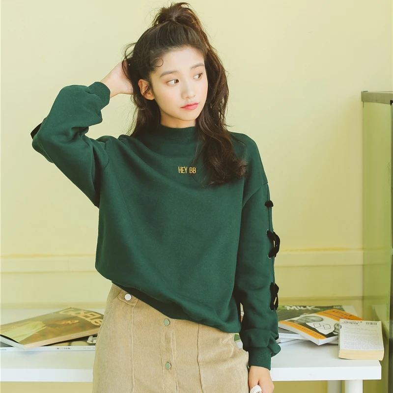 Korean sweatshirt fashion Clearance