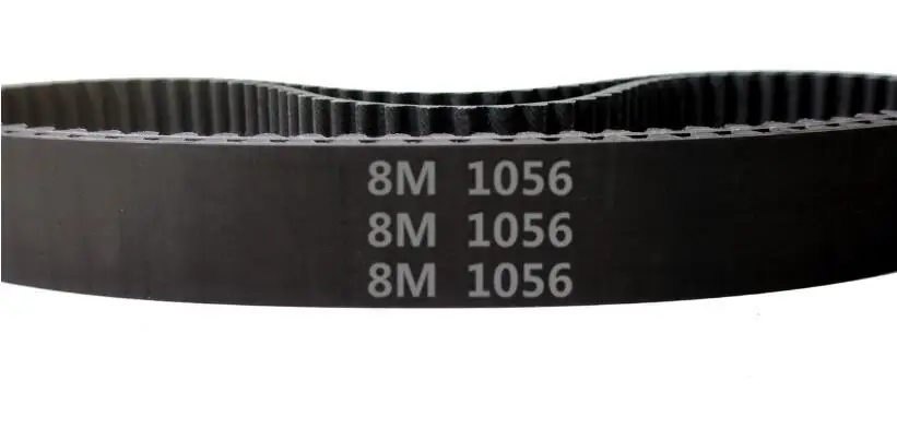 

HTD8M 1056 10-20mm width Timing belt length 1056mm width 10mm pitch 8mm teeth 132 Rubber HTD8MTiming belts