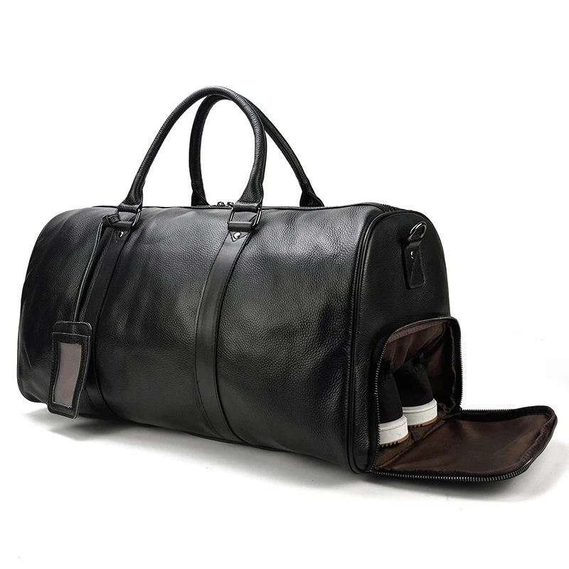 MAHEU, натуральная коровья кожа, дорожные сумки, водонепроницаемые, мужские кожаные сумки для сна, ручная кладь, мужская сумка для выходных, деловая, мужская, 55 см