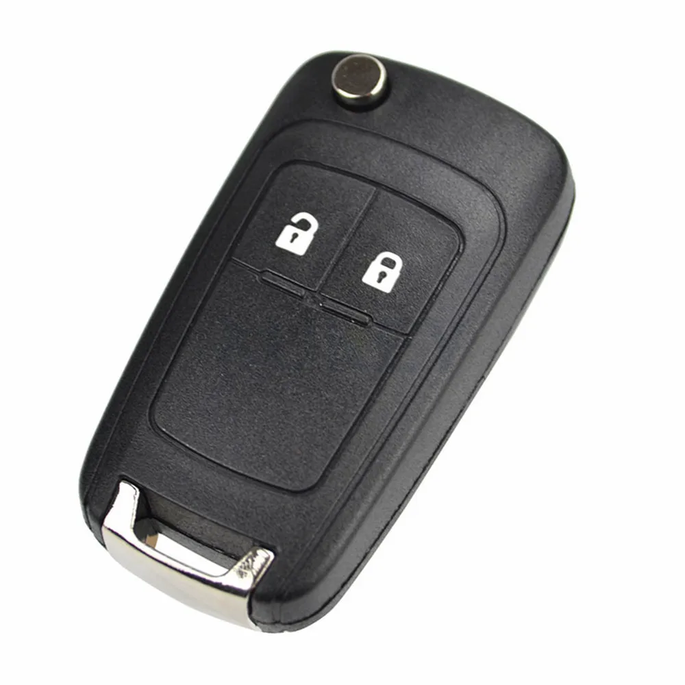 2 кнопки автомобиля дистанционного флип запасной чехол для ключа Fob чехол для Opel/Vauxhall ADAM Astra J Insignia Mokka Zafira C Набор для ремонта ключей