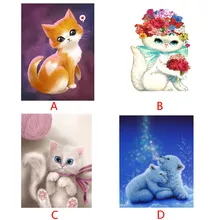 

5D Cross Stitch Gifts Round Diamond Embroidery Patterns rhinestones Cross Stitch kit cartoon picture