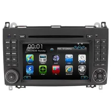 7inch FOR Mercedesz B200 car dvd gps navigation system wince6.0 double din steering wheel control Radio Gps Multimedia RDS FM BT
