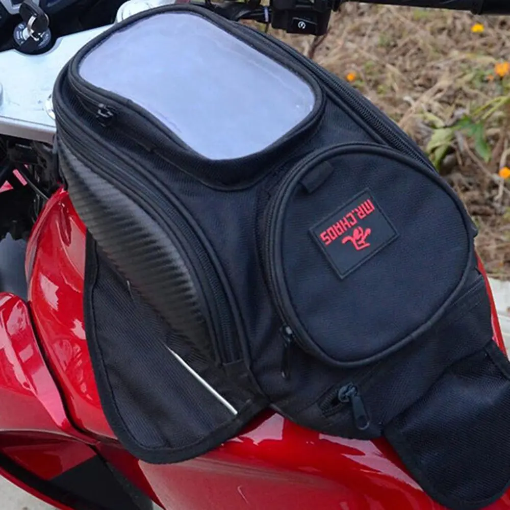 

Universal Motorcycle Fuel Tank Bag Motorcycle Waterproof Luggage Bag Riding Bag Magnet Bag