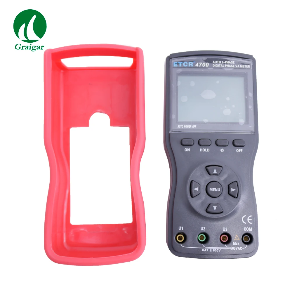 CHUNSHENN Clamp Multimeter, Double clamp Digital Phase Meter Clamp Meter ETCR4000 CHUNSHENN Clamp Multimeter, Double clamp Digital Phase Meter Clamp Meter ETCR4000
