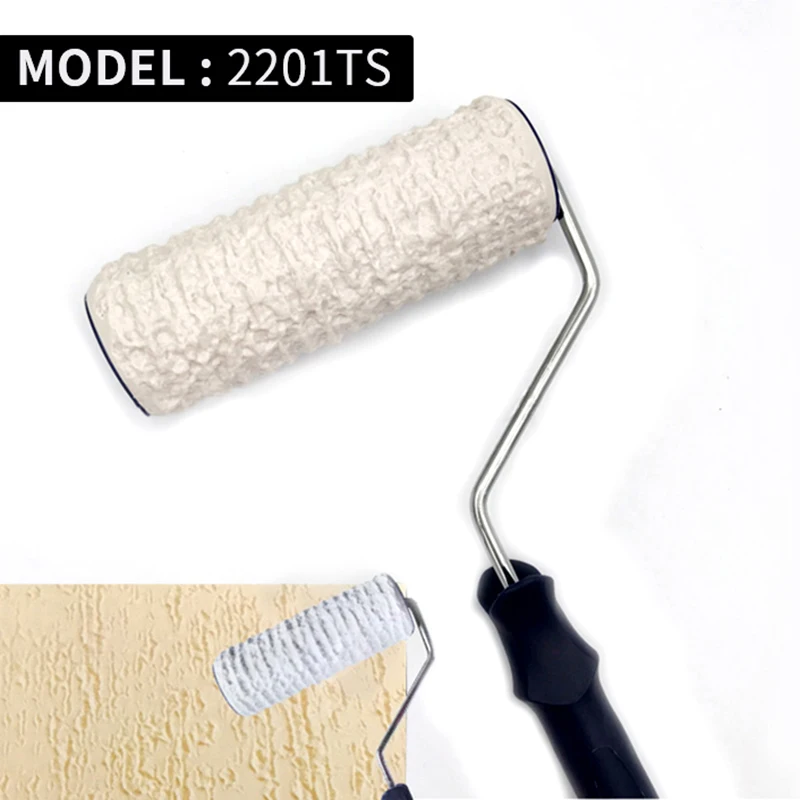 1pc Roller Paving Stone Hig Strength Environmental Protection Stamp Roller Polyurethane Paint Tool Sets