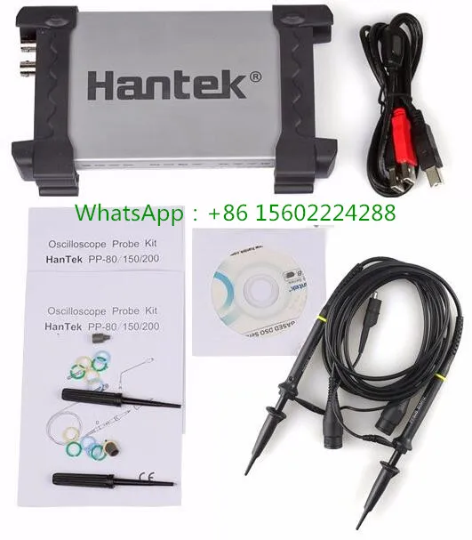 

Diagauto 2017 New Arrival PC Based 2 Channels 20MHz 48MSa/s USB Oscilloscopes Handheld Automotive Osciloscope Hantek 6022BE Dig